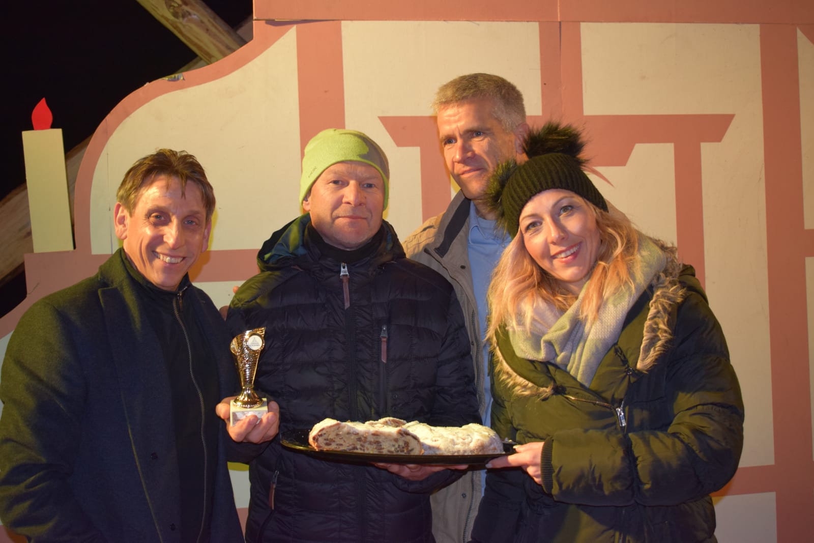 Preisverleihung bester Grimmaer Stollen 2018